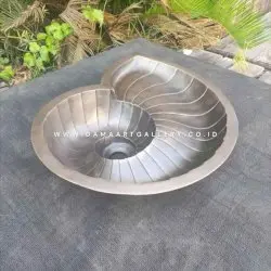 Wastafel Tembaga Kuningan